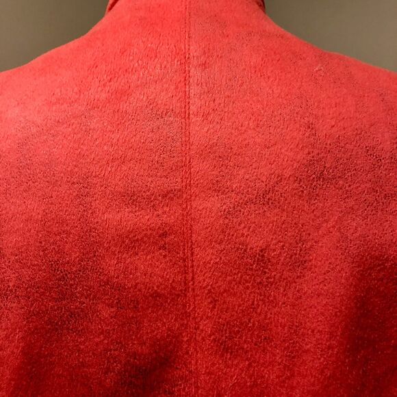 Rock & Republic Biker Moto Jacket 10 Red Lightweight Zipper Pockets - Picture 6 of 12